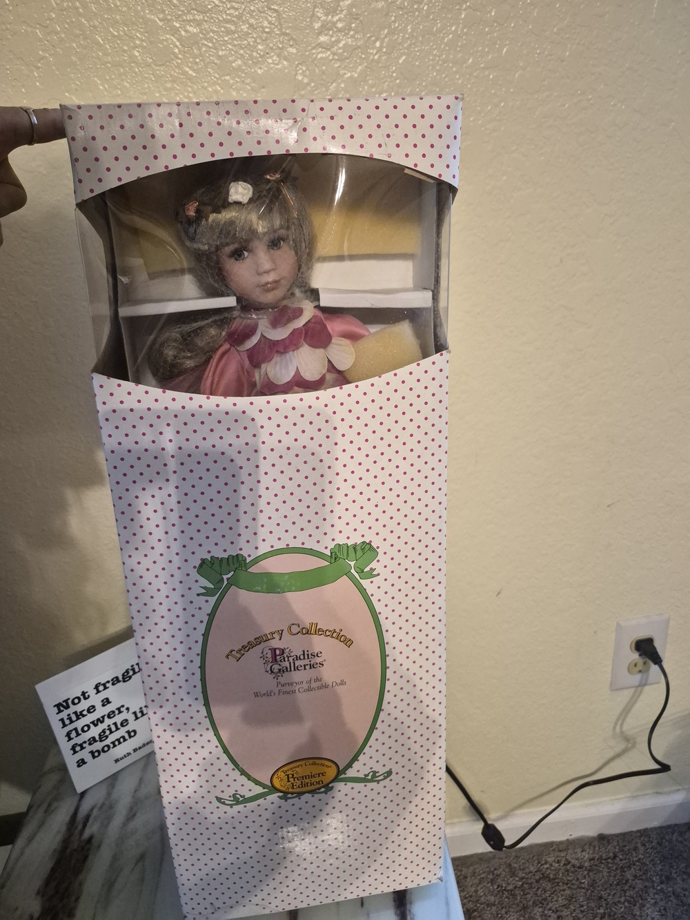 Paradise Galleries Valentine Treasure Doll